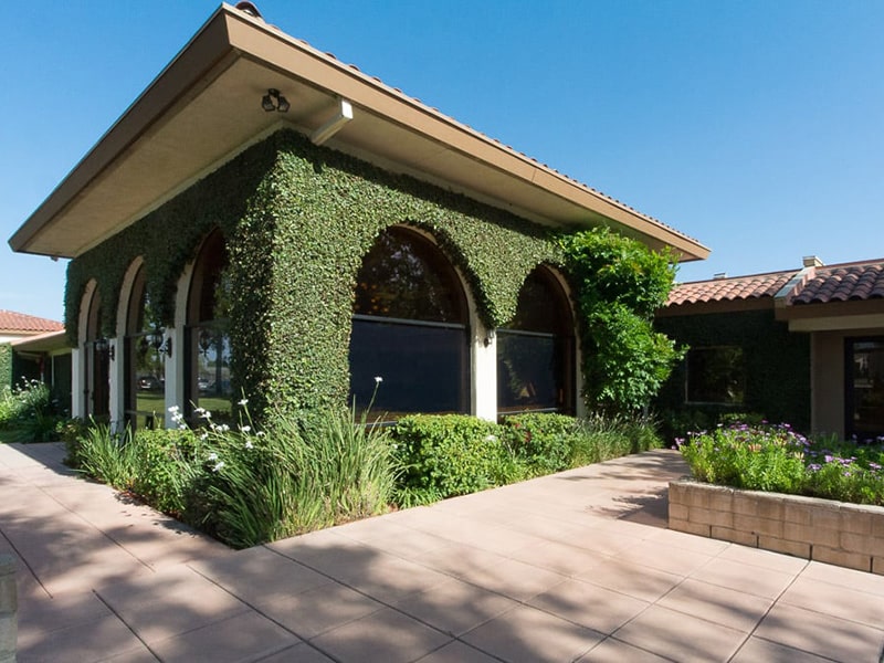 The exterior of Las Colinas