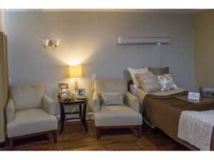 A resident's room at Las Colinas