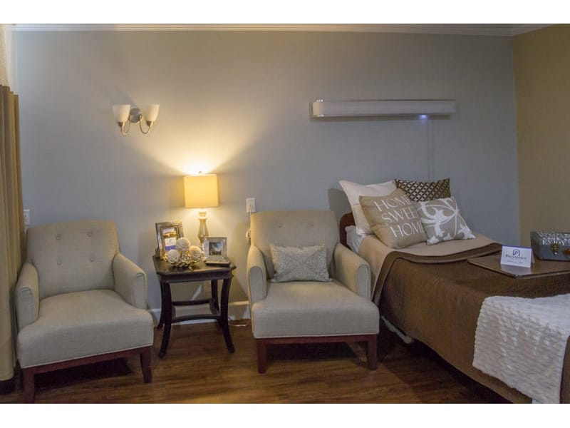 A resident's room at Las Colinas