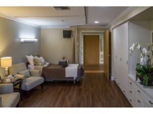 A resident's room at Las Colinas